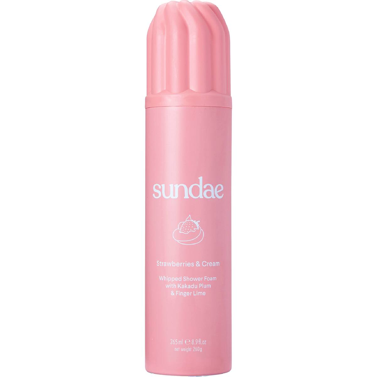Sundae Whipped Shower Foam Strawberry & Cream 265ml