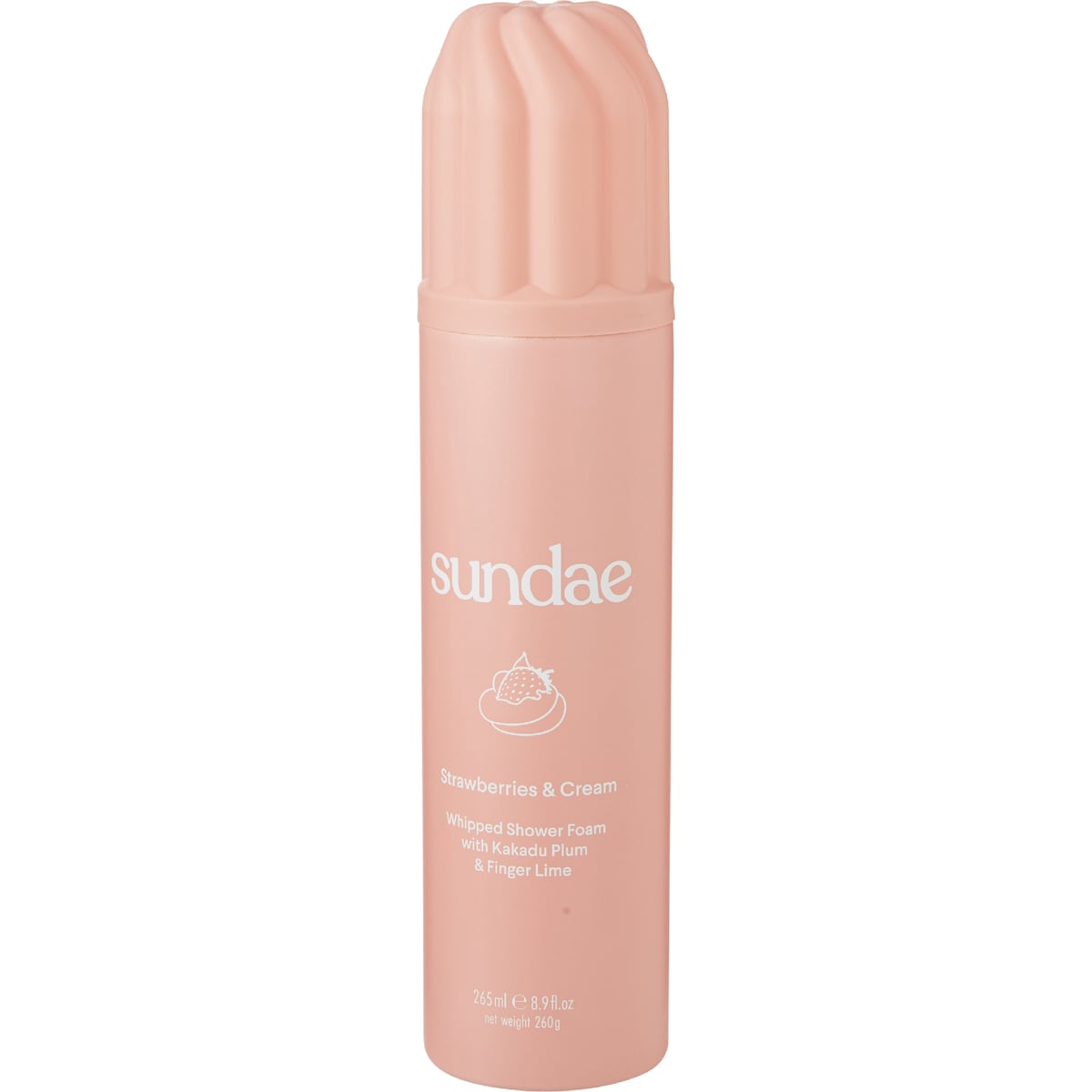 Sundae Whipped Shower Foam Strawberry & Cream 265ml