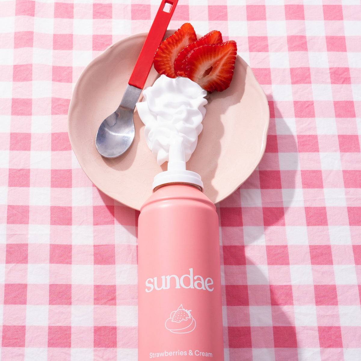 Sundae Whipped Shower Foam Strawberry & Cream 265ml