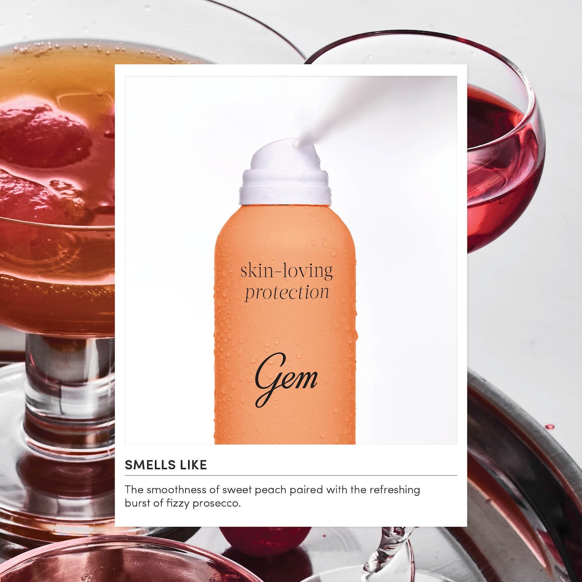Gem Deodorant Antiperspirant Summer Spritz 207ml