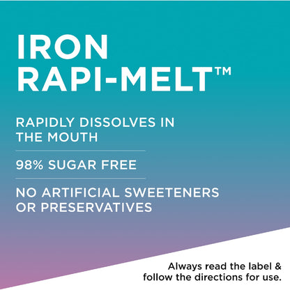 Blackmores Iron Rapi Melt Tablets 60 Pack