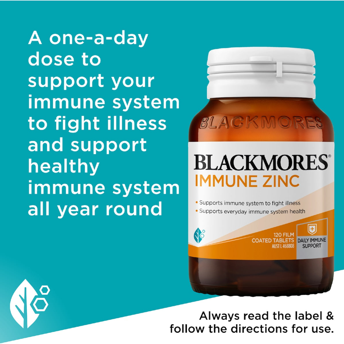 Blackmores Immune Zinc Tablets 120 Pack
