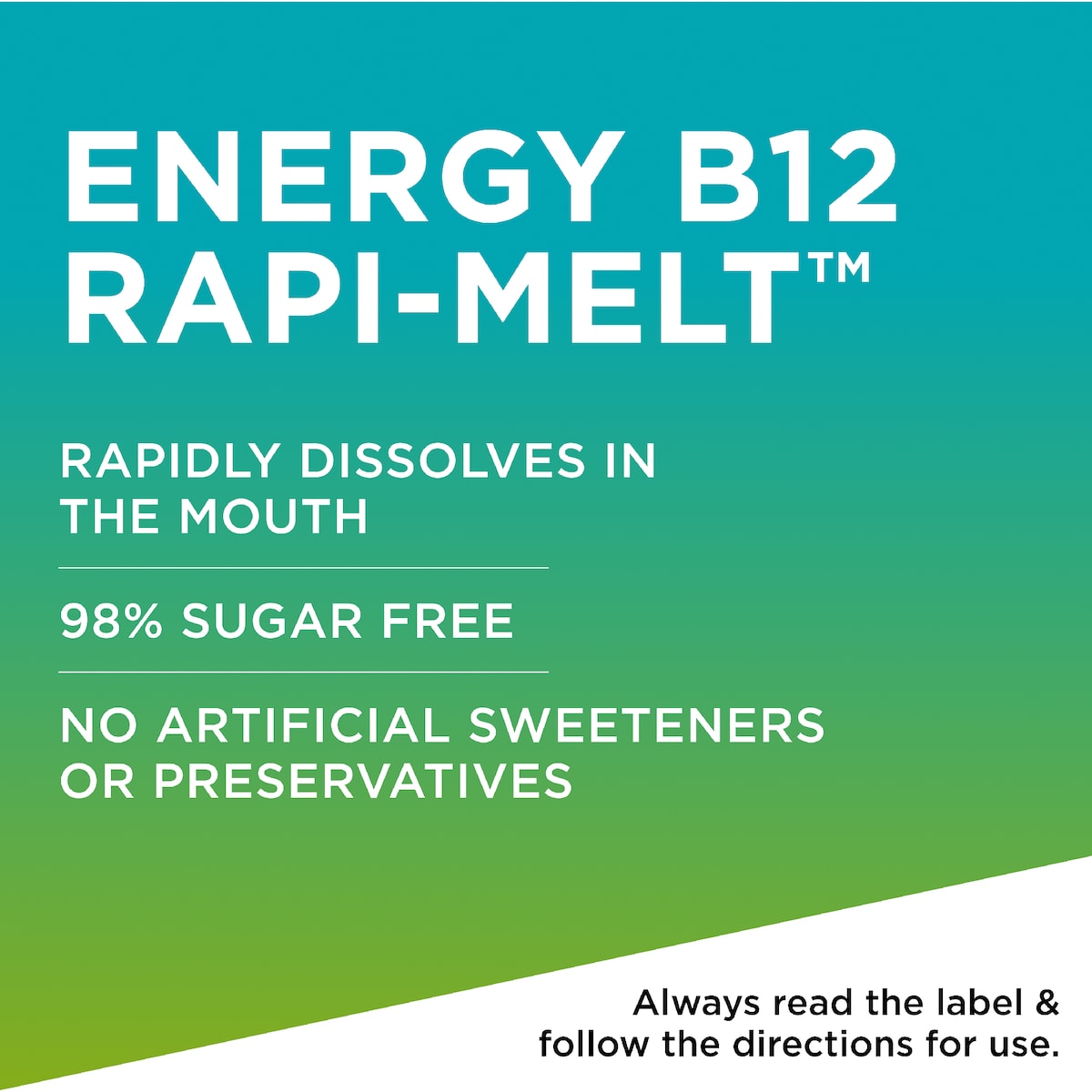 Blackmores Energy B12 Rapi Melt Cherry Flavour Tablets 60 Pack