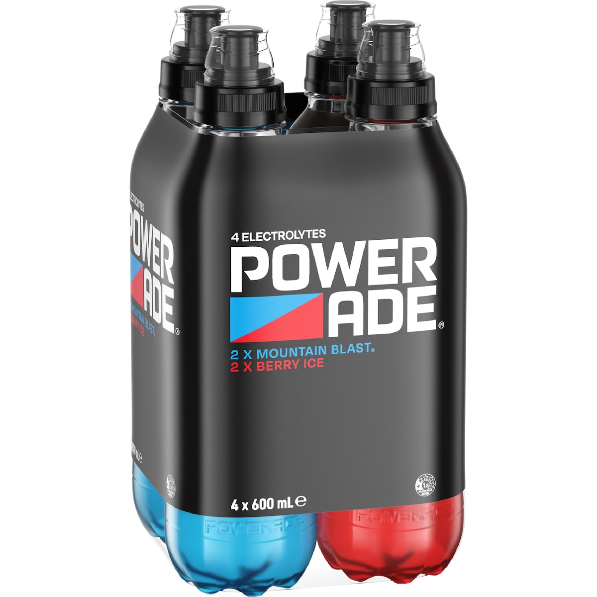 Powerade Sports Drink Mix 600ml X 4 Pack