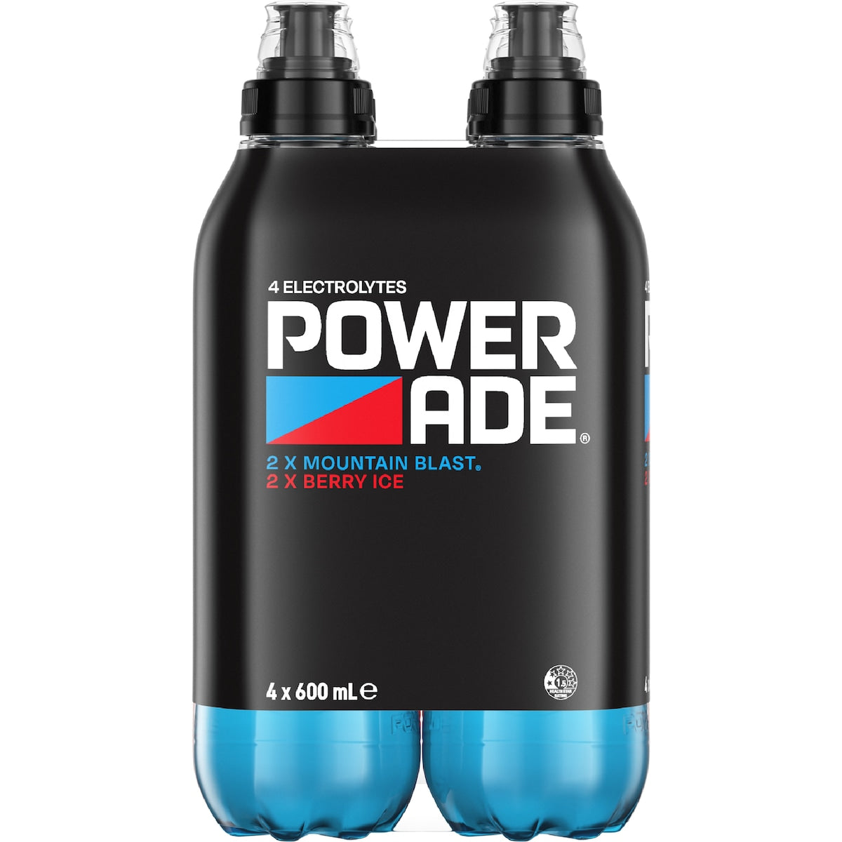 Powerade Sports Drink Mix 600ml X 4 Pack