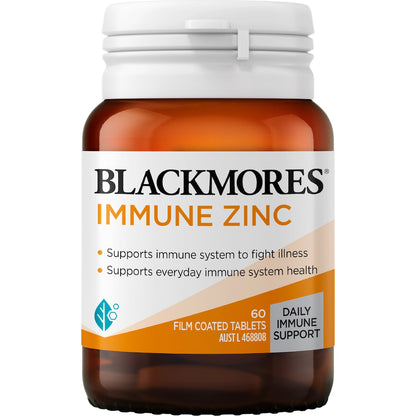 Blackmores Immune Zinc Tablets 60 Pack