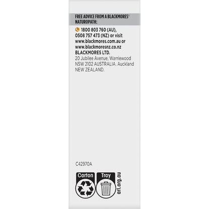Blackmores Nails Hair & Skin Rapi Melt Blueberry Flavour Tablets 60 Pack