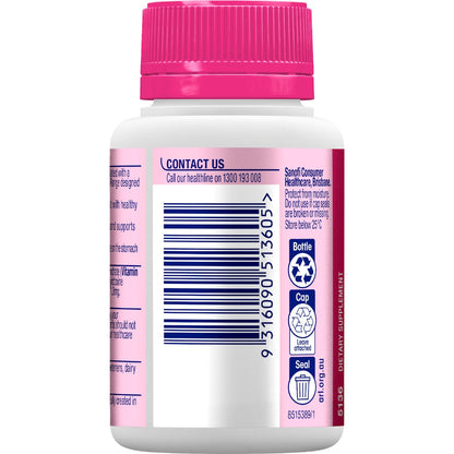 Ostelin Iron & B+ Energy Tablets For Womens Health 30 Pack