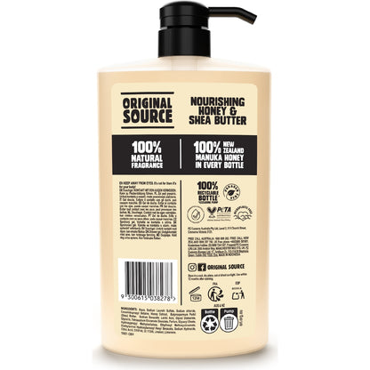 Original Source Shower Gel Nourishing Honey & Shea Butter 1l
