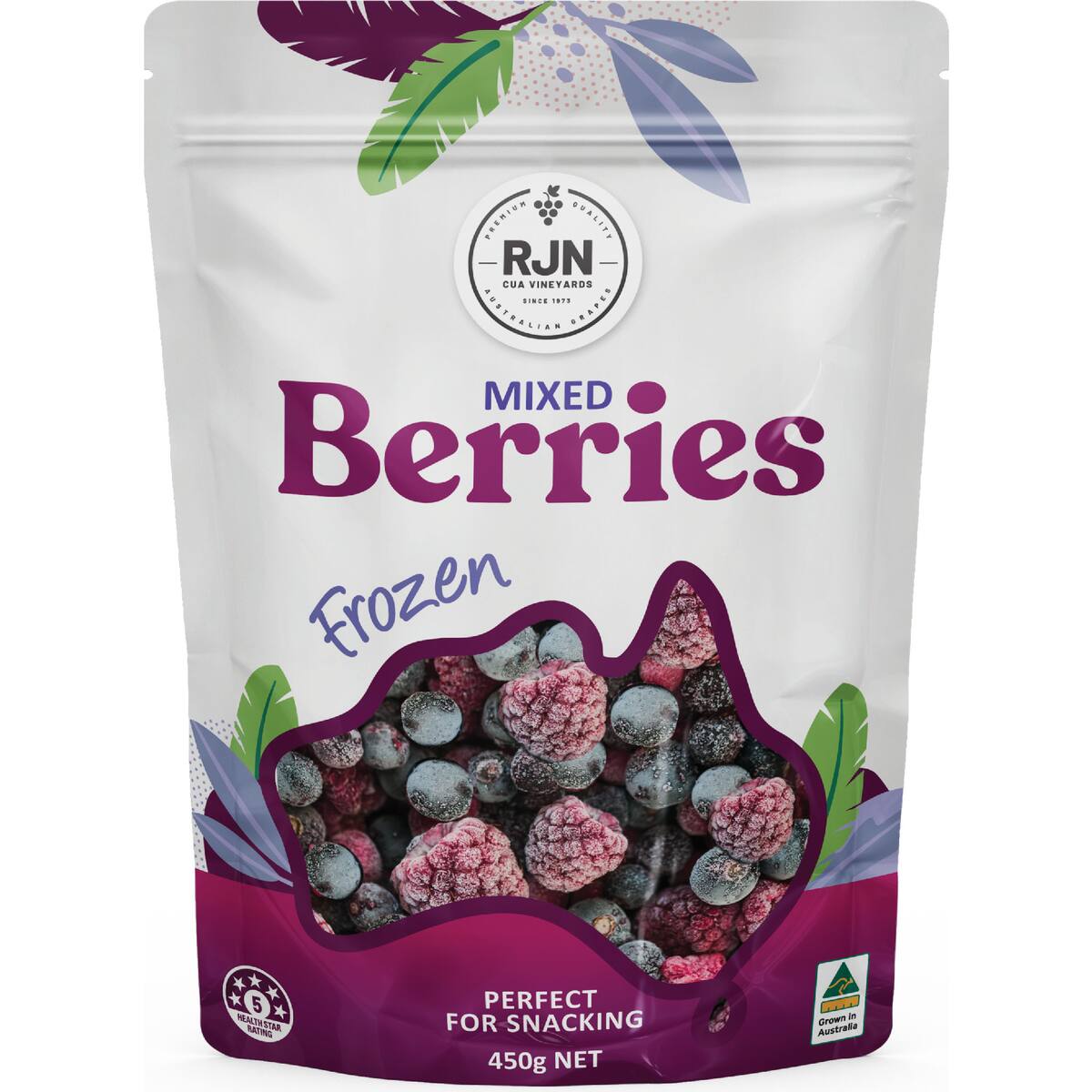Rjn Cua Vineyards Frozen Mixed Berries 450g
