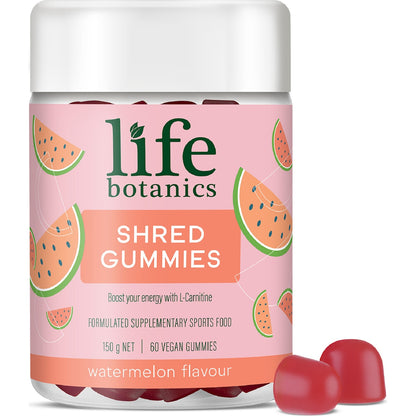 Life Botanics Shred Gummies Watermelon 60 Pack