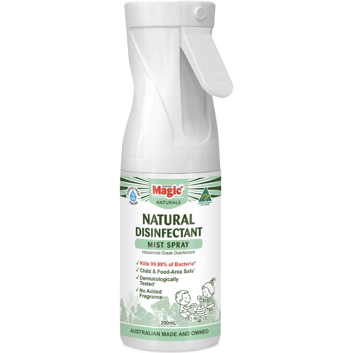 Magic Natural Disinfectant Mist Spray 200ml