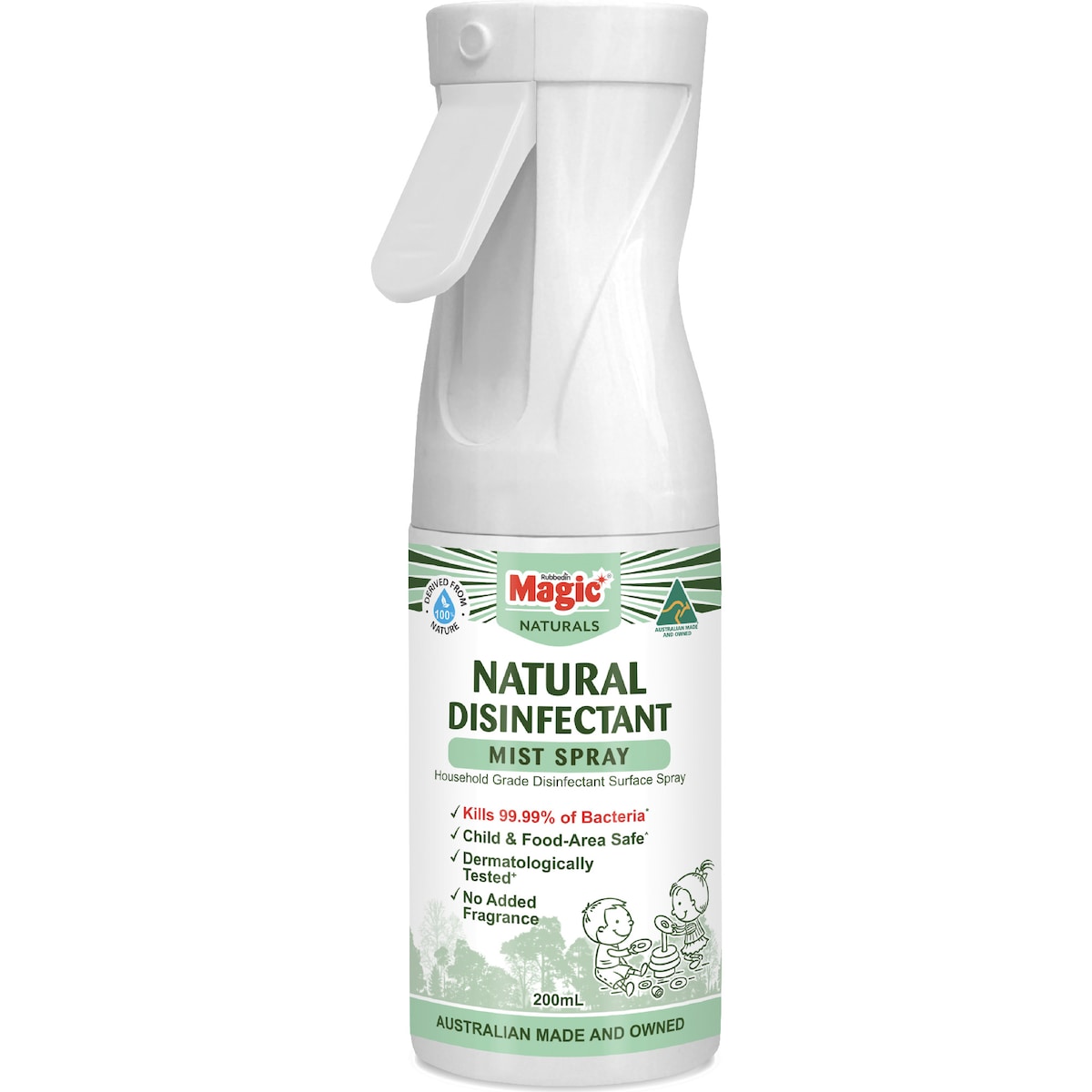 Magic Natural Disinfectant Mist Spray 200ml