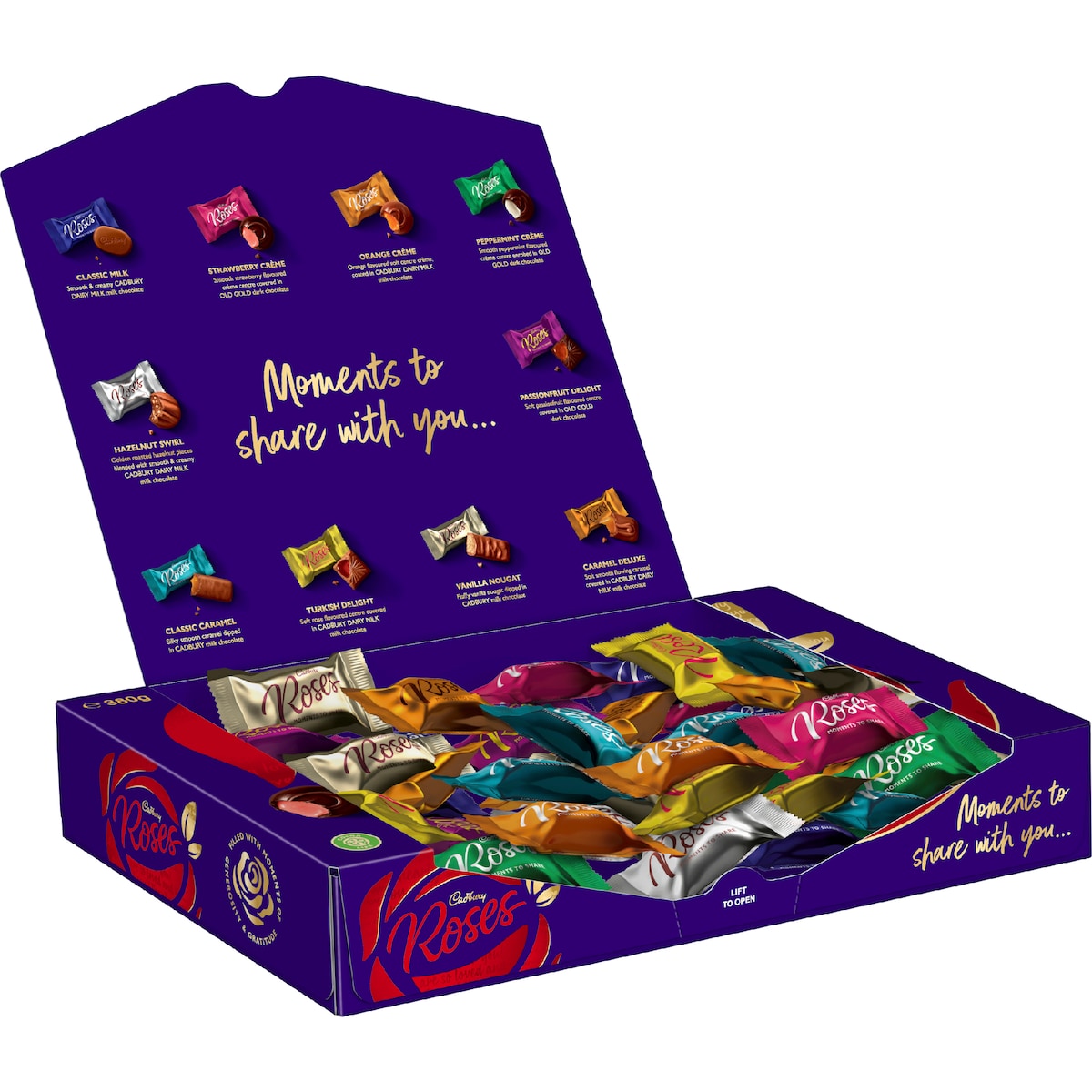 Cadbury Roses Chocolate Gift Box 380g