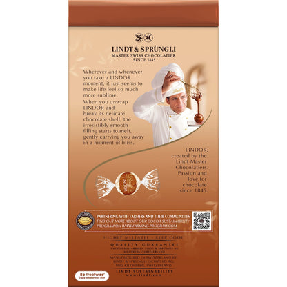 Lindt Lindor Tiramisu Chocolate Pouch 123g