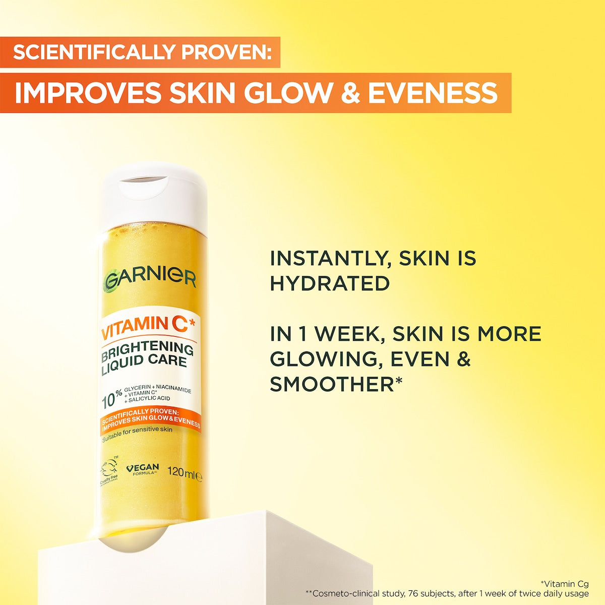 Garnier Vitamin C Brightening Liquid Care 120ml