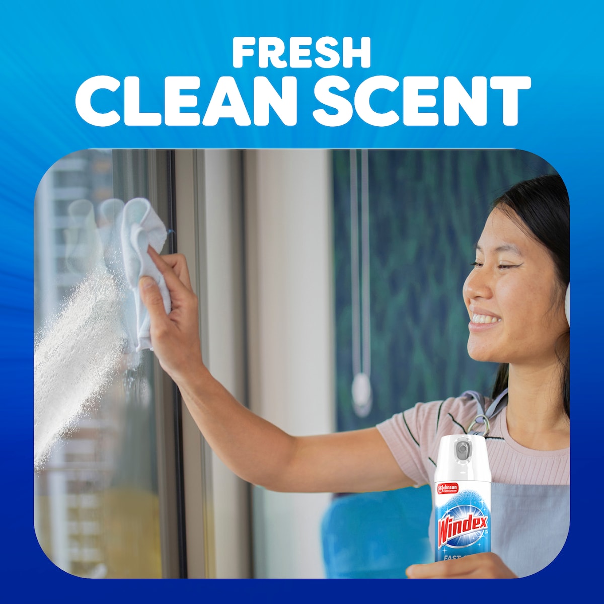 Windex Power Foaming Window Cleaner Fresh Scent 500g