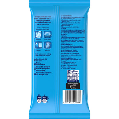 Windex Surface & Glass Wipes 30 Pack