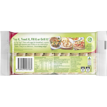 Tip Top Sandwich Thins Original Bread Bakery 6 Pack