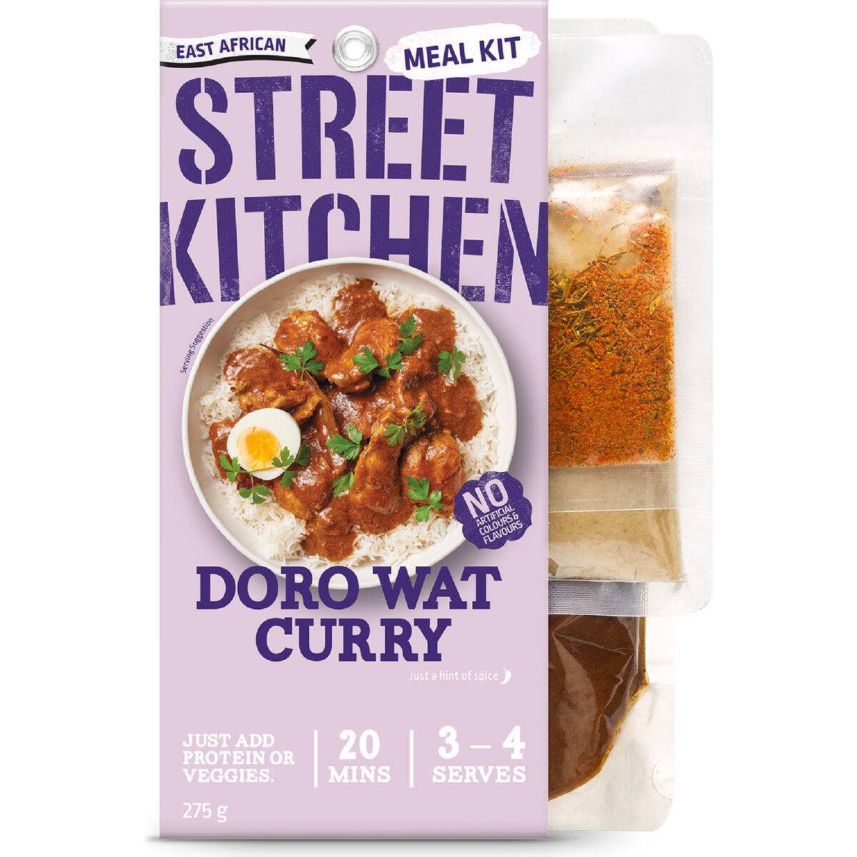 Street Kitchen Doro Wat Curry Meal Kit 275g
