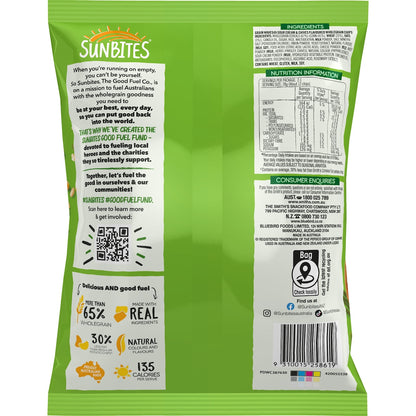 Sunbites Grainwaves Wholegrain Chips Sour Cream & Chives 60g
