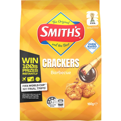 Smiths Crackers Barbeque Snack 160g