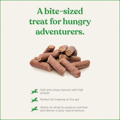 Open Paddock Sausage Bites Dog Treats Kangaroo 200g
