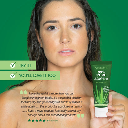 Plunketts 99% Pure Aloe Vera Gel 75g