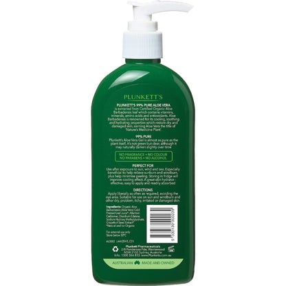Plunketts 99% Pure Aloe Vera Gel 240ml