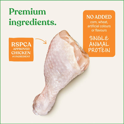 Open Paddock Air Dried Dog Treats Chicken 150g