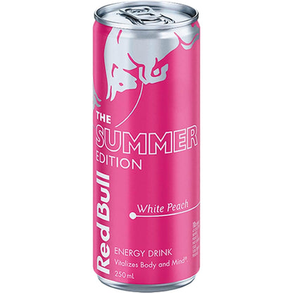 Red Bull Energy Drink White Peach Edition 250ml