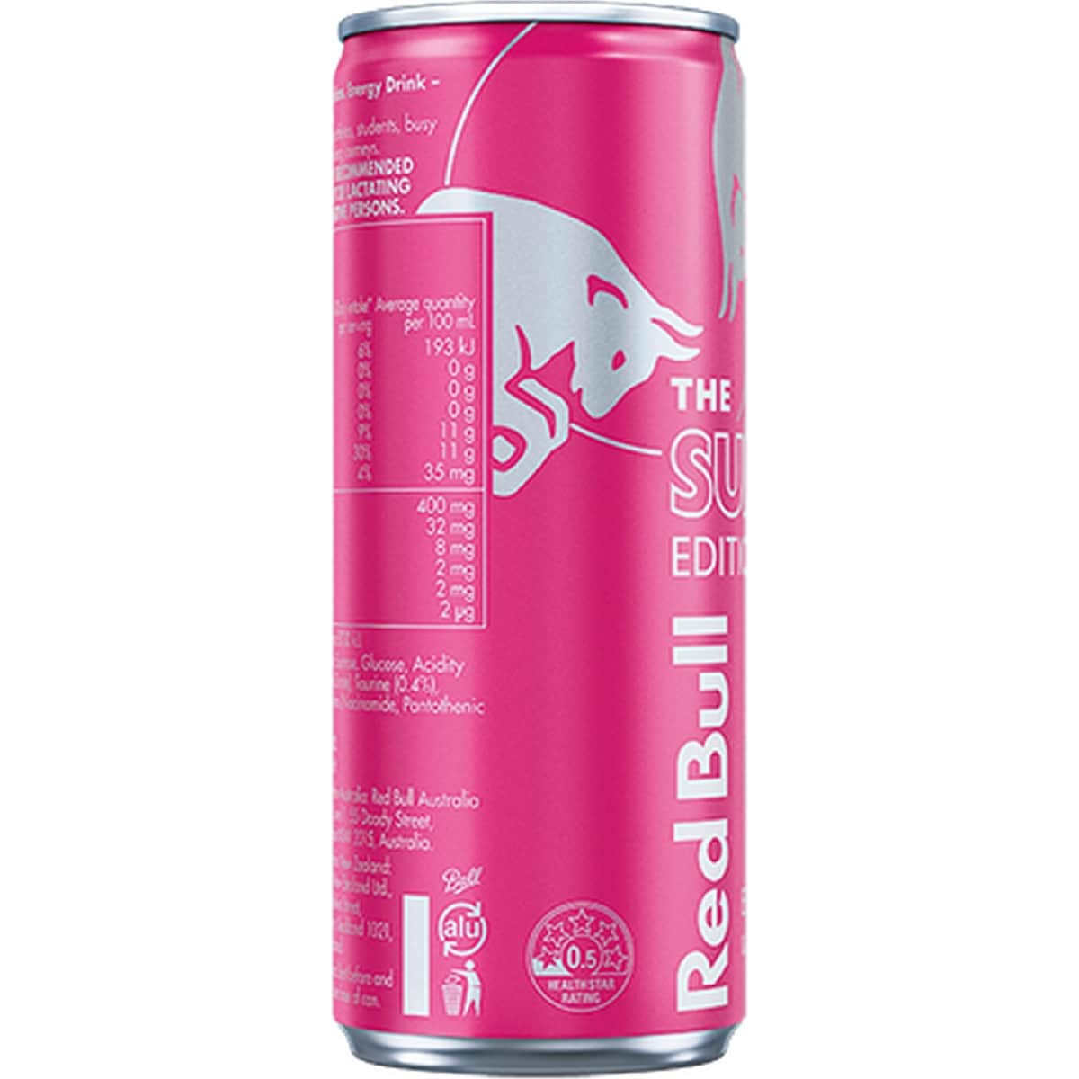Red Bull Energy Drink White Peach Edition 250ml