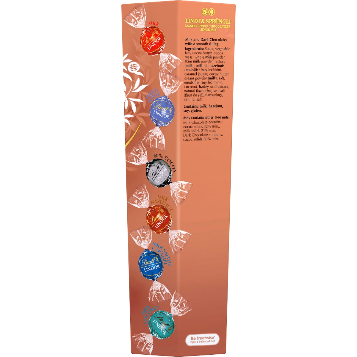 Lindt Lindor Limited Edition Assorted Chocolate Gift Box 331g