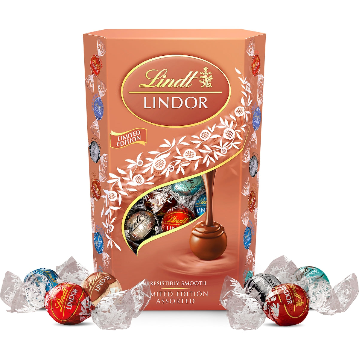 Lindt Lindor Limited Edition Assorted Chocolate Gift Box 331g