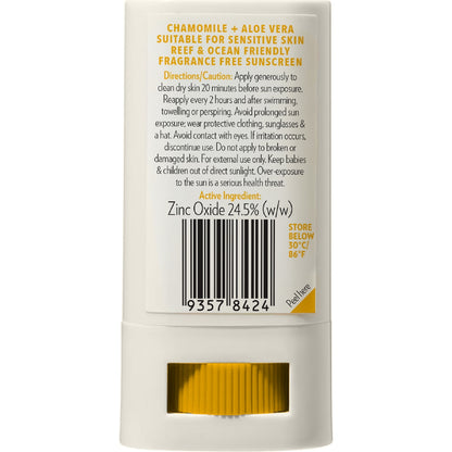 Little Urchin Spf50 Kids Natural Zinc Stick Clear 20g