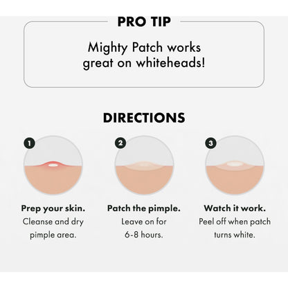 Hero. Mighty Pimple Patch Original 39 Pack