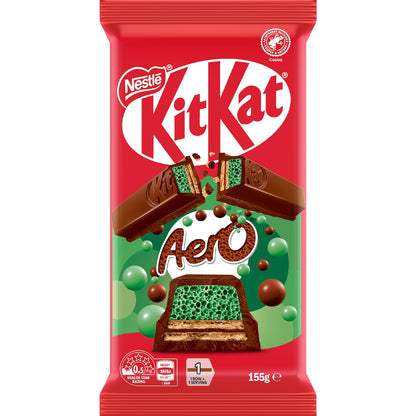 Kitkat Aero Mint Chocolate Block 155g