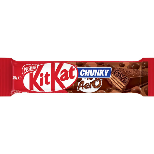 Kitkat Chunky Aero Milk Chocolate Bar 45g
