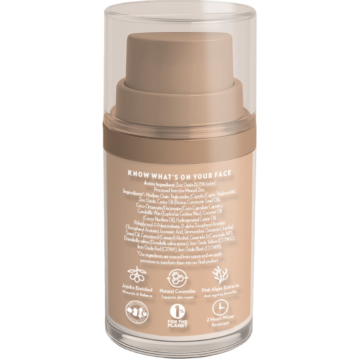 Little Urchin Spf50 Face Natural Sunscreen Light Tint 50g