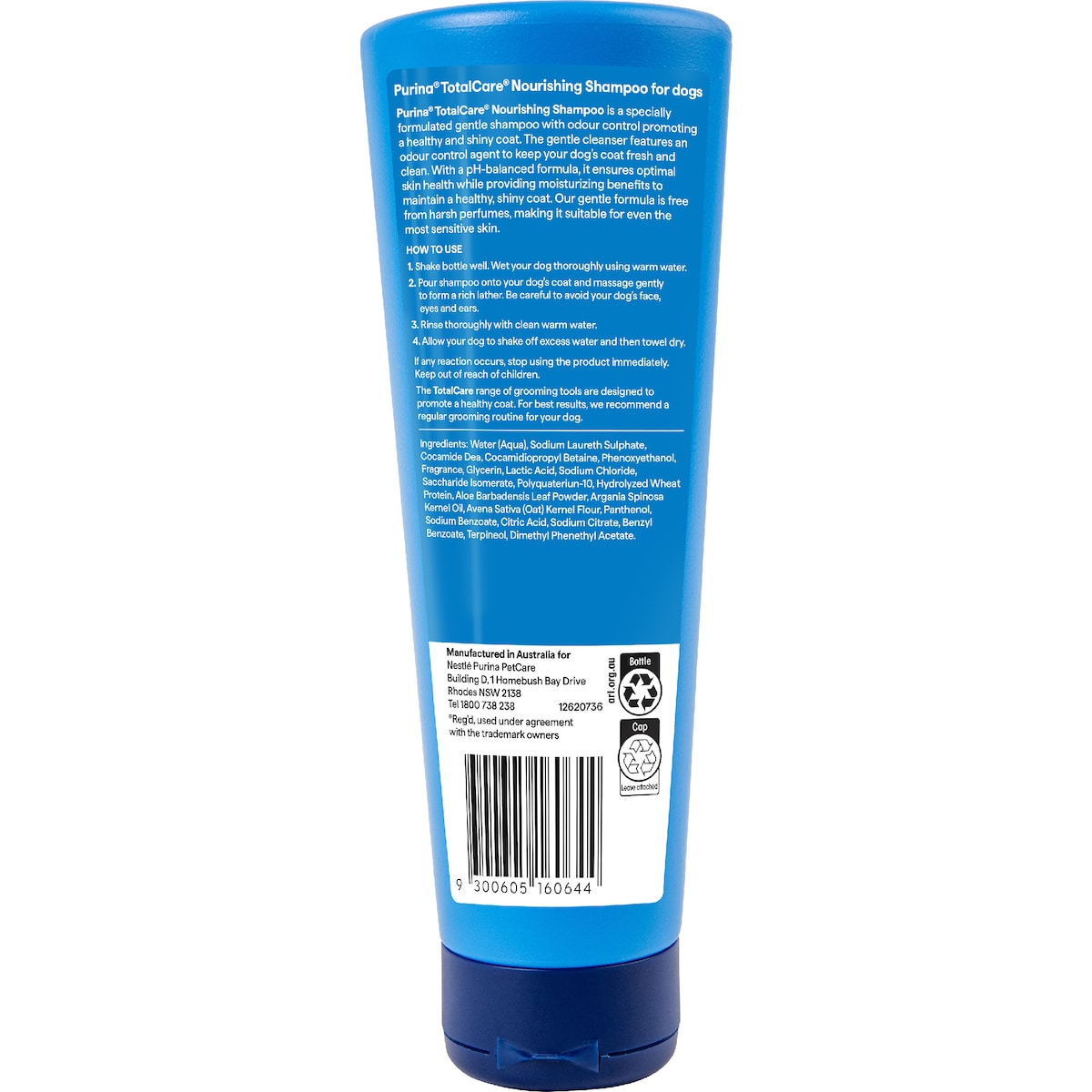 Purina Total Care Nourishing Shampoo For Dogs Lychee & Peony 300ml