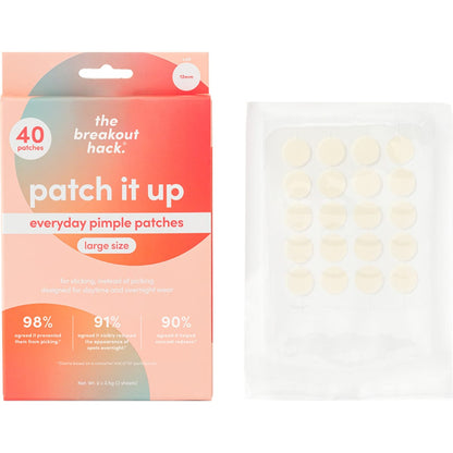 The Breakout Hack Patch It Up Pimple Patches 40 Pack