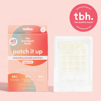 The Breakout Hack Patch It Up Pimple Patches 40 Pack