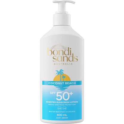 Bondi Sands Spf50+ Coconut Beach Sunscreen Lotion 400ml