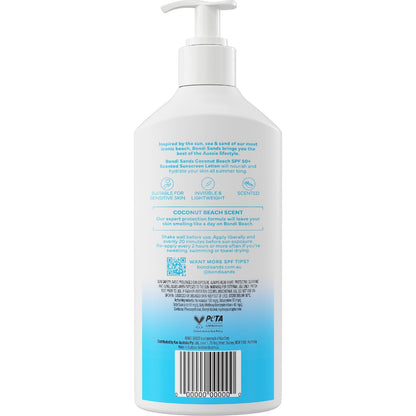 Bondi Sands Spf50+ Coconut Beach Sunscreen Lotion 400ml