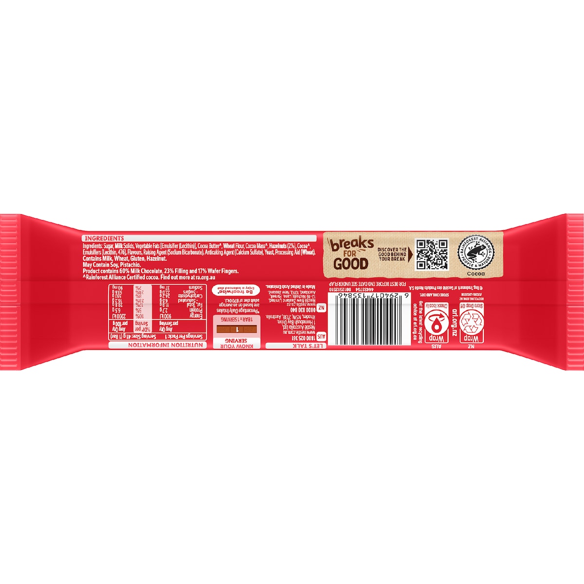 Kitkat Chunky Hazelnut Chocolate Bar 41g