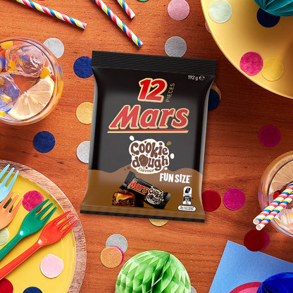 Mars Cookie Dough Chocolate Snack & Party Bag 192g