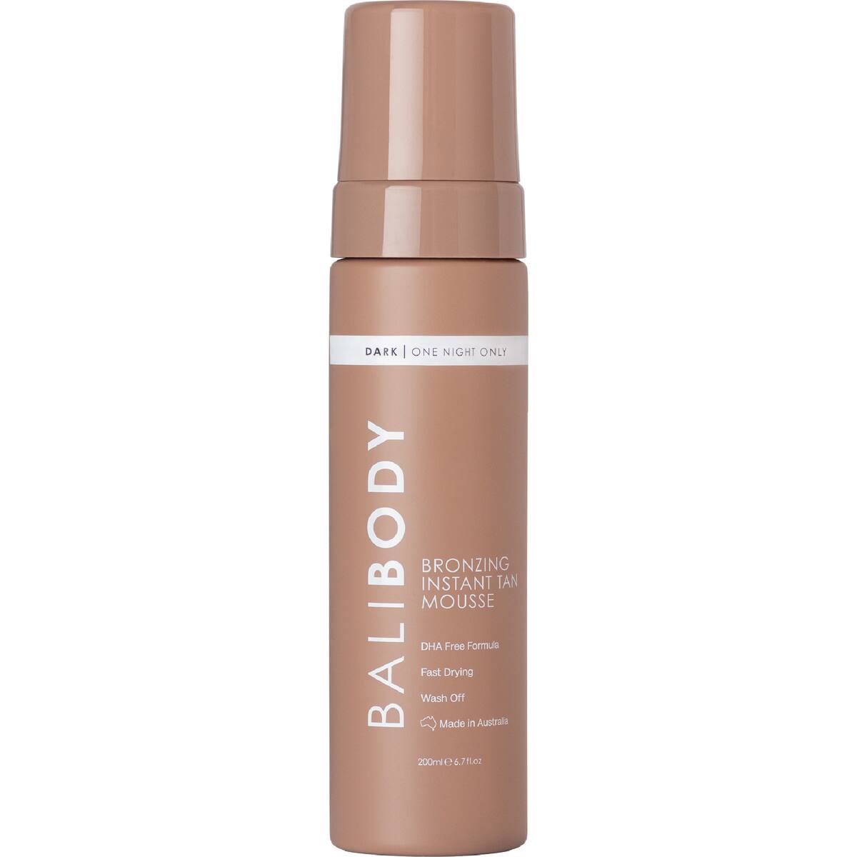 Bali Body Instant Self Tanning Mousse Dark 200ml