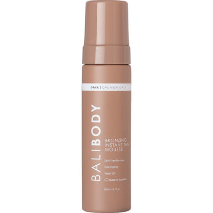 Bali Body Instant Self Tanning Mousse Dark 200ml