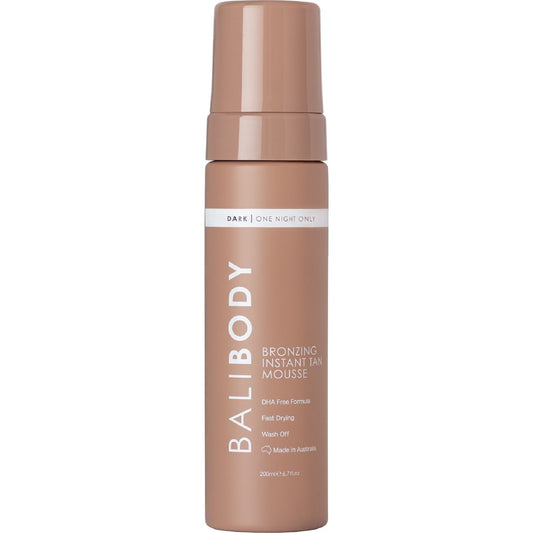 Bali Body Instant Self Tanning Mousse Dark 200ml