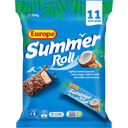 Europe Summer Roll Mini Bars 154g 11 Pack
